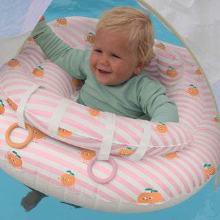 Interactive Baby Float Poppy the Peach in Pink Stripe