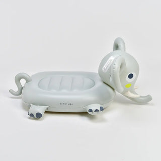 Kids Ride-On Float Eli the Elephant in Grey