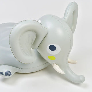 Kids Ride-On Float Eli the Elephant in Grey