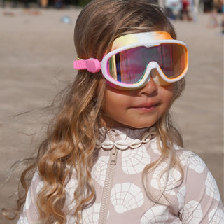 Kids Swim Mask Poppy the Peach in Multi Color