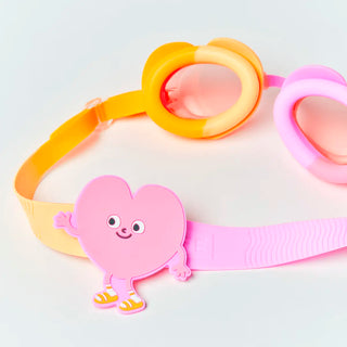 Swimming Goggles Poppy the Peach in Multi Color