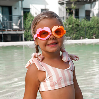 Swimming Goggles Poppy the Peach in Multi Color