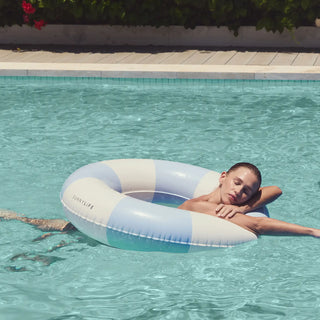 Tube Pool Ring La Mer in Med Blue