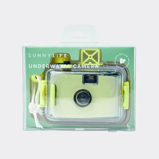 Underwater Camera Pool Party in Neon Green