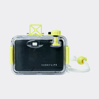 Underwater Camera Pool Party in Neon Green