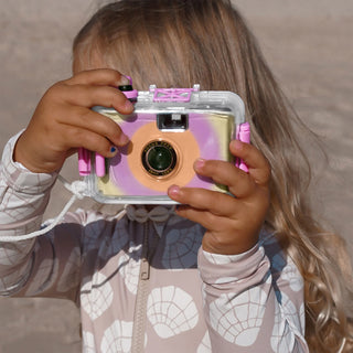Underwater Camera Pool Party in Magenta