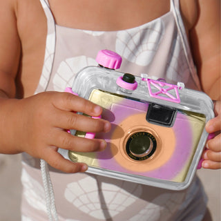 Underwater Camera Pool Party in Magenta