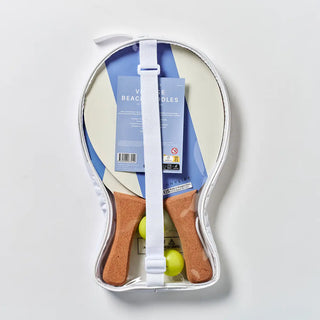 Vintage Beach Paddles La Mer in Med Blue