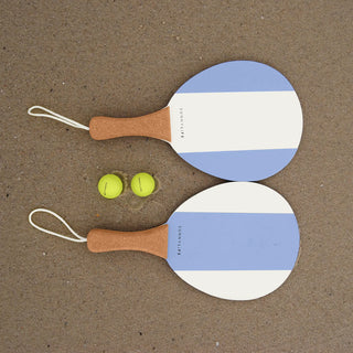 Vintage Beach Paddles La Mer in Med Blue