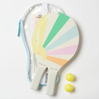 Pool Side Beach Paddle Set in Pastel Gelato