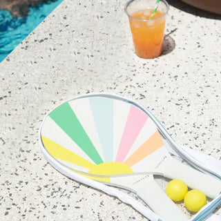Pool Side Beach Paddle Set in Pastel Gelato