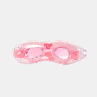 Mini Swim Goggles Melody The Mermaid in Coral Pink