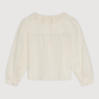 Soleil Blouse – Whisper White
