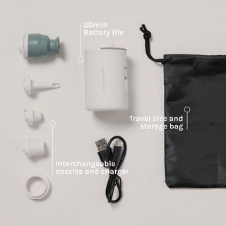Electric Air Pump Universal in White